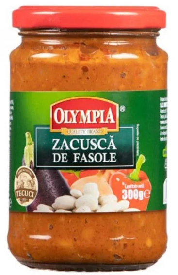 Zacusca Fasole Haricot Olympia 314g